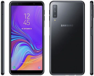 Samsung Galaxy A7 2018 Dual SIM (4GB/64GB) Μαύρο