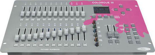 Showtec ColorCue 3 DMX Контролер Конзола за Осветление с 144 Контролни Канали и Връзка USB (за компютър)