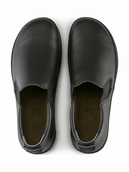 Birkenstock QO 400 Microfibre Αδιάβροχο Παπούτσι Εργασίας Μαύρο O2 με Πιστοποίηση FO , SRC,WRU