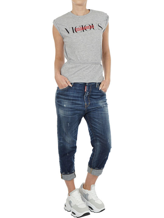 Γυναικείο Αθλητικό T-shirt Γκρι