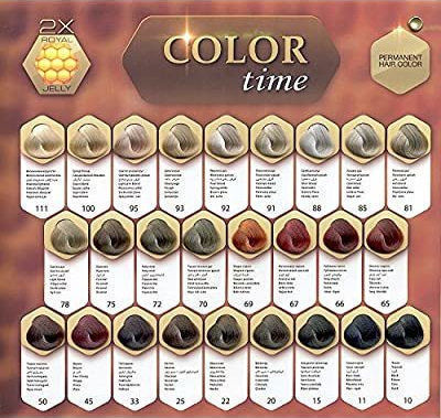 Rosa Impex Color Time Бои За Коса 88 Сребристо Русо 100мл