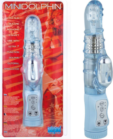 You2Toys Mini Dolphin Vibrator Kaninchen 14cm Clear