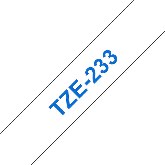 Brother Label Maker Tape 8m x 12mm in White Colour Compatible with Brother TZe/TZ