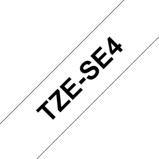 Brother Label Maker Tape 8m x 18mm in White Colour Compatible with Brother TZe/TZ