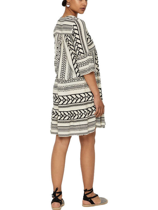 Rochie De Vară Mini Off White