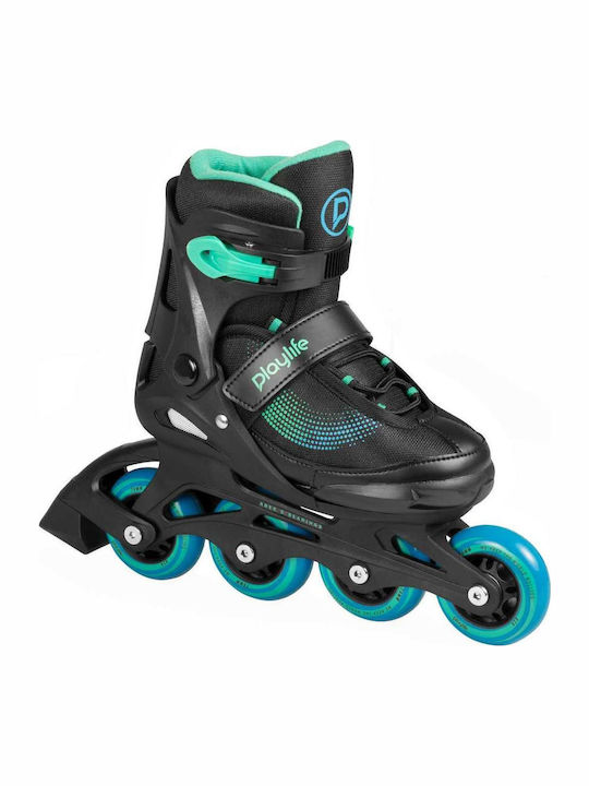 Powerslide Joker Sky Inline Αυξομειούμενα Rollers Μαύρα Παιδικά Powerslide Joker Sky Inline Αυξομειούμενα Rollers Μαύρα Παιδικά