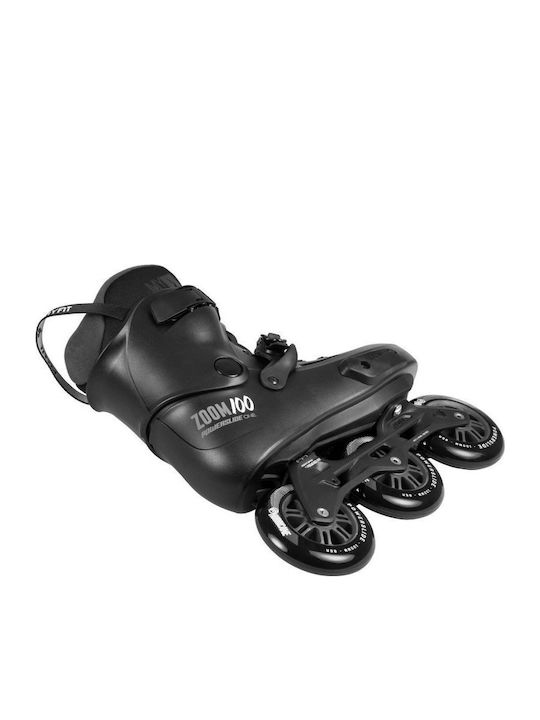Powerslide Zoom Pro 100 19. Adult Adjustable Inline Rollers Black
