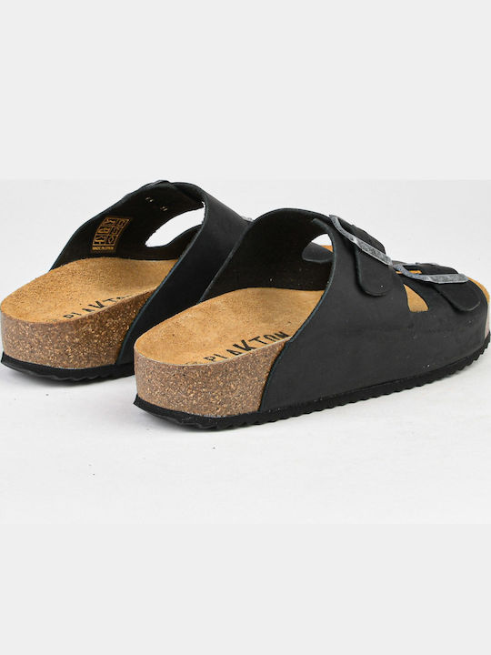 Leather Women's Anatomic Sandals Black