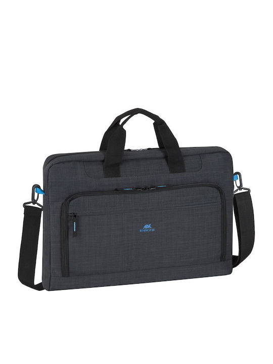 Rivacase Bundle 08 Τσάντα Ώμου / Χειρός για Laptop 17.3" σε Μαύρο χρώμα