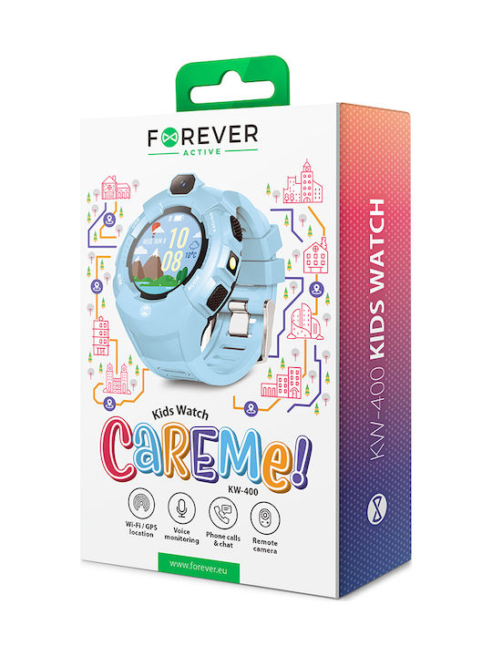 Forever Care Me KW-400 Смарт Часовник Светлосин