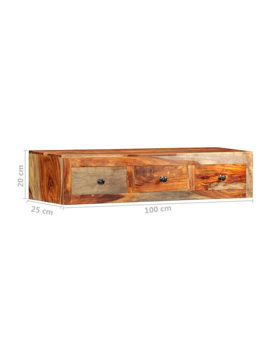 Ράφι Καφέ 100x25x20εκ.