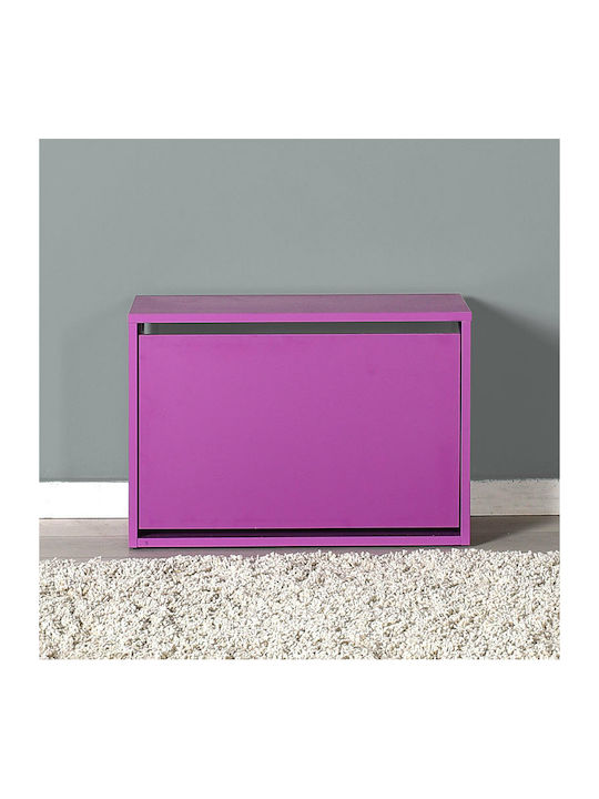 Holz Schuhschrank Step 6 mit 1 Regal 60x30x42cm