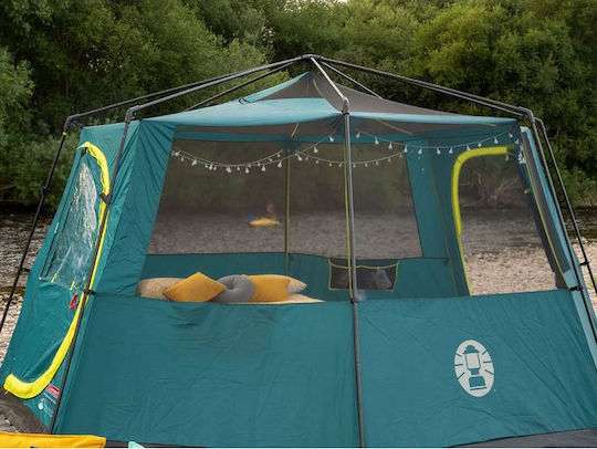 Coleman Octagon BlackOut Χειμερινή Σκηνή Camping Χακί με Διπλό Πανί για 8 Άτομα 396x386x208εκ.