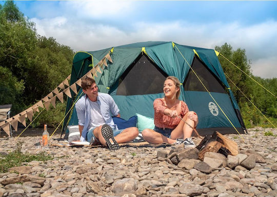 Coleman Octagon BlackOut Χειμερινή Σκηνή Camping Χακί με Διπλό Πανί για 8 Άτομα 396x386x208εκ.