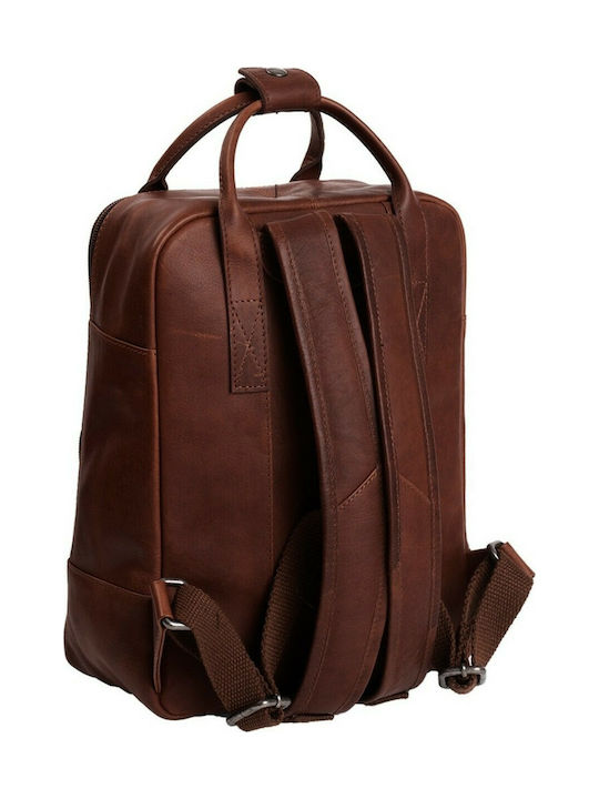 The Chesterfield Brand Danai Men's Leather Backpack Brown 11.4lt