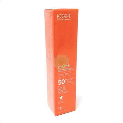 Korff Sun Secret Αντηλιακή Κρέμα Προσώπου SPF50 50ml