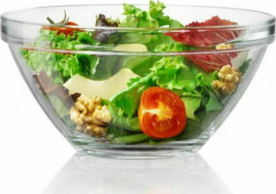 Bormioli Rocco Pompei Salatschüssel Glas Transparent 23x23cm 1Stück