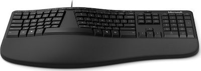 Microsoft Ergonomic Keyboard Πληκτρολόγιο Αγγλικό UK