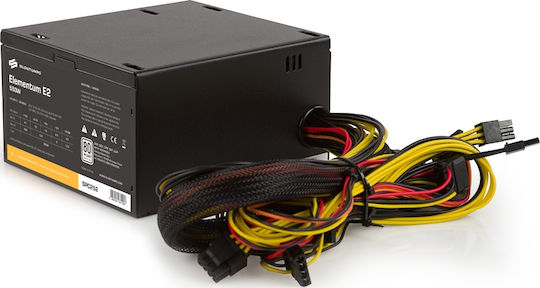 Elementum E2 550W Schwarz Computer-Netzteil Voll verkabelt 80 Plus Standard