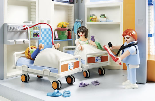 Playmobil Живот в града Furnished Hospital Wing за 4+ години години