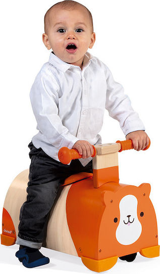 Janod Hamster Ride On για 12+ μηνών Πορτοκαλί