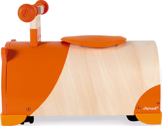 Janod Hamster Ride On για 12+ μηνών Πορτοκαλί