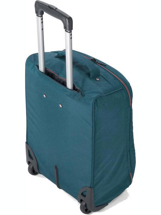 Benzi BZ5565 Cabin Fabric Green Suitcase With 2 Wheels Height 51cm