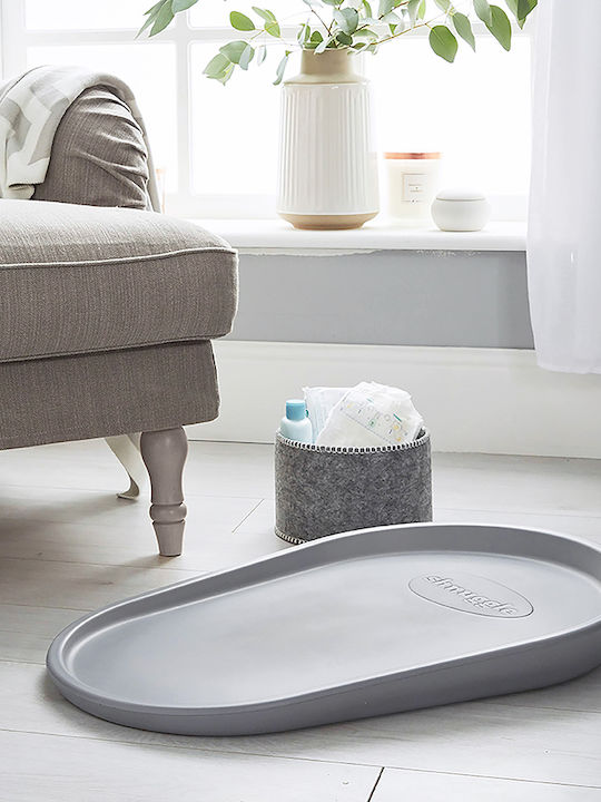 Shnuggle Soft Changing Pad Squishy made of Fabric Gray 45x70cm