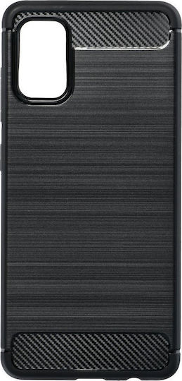 Hurtel Back Cover Silicone Black (Galaxy A41)