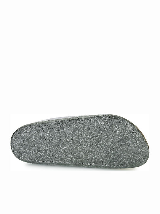 Zermatt Anatomical Woolen Women's Slippers Gray Narrow Fit