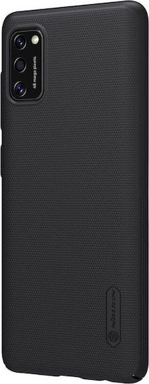 Nillkin Super Frosted Shield Back Cover Plastic Black (Galaxy A41)