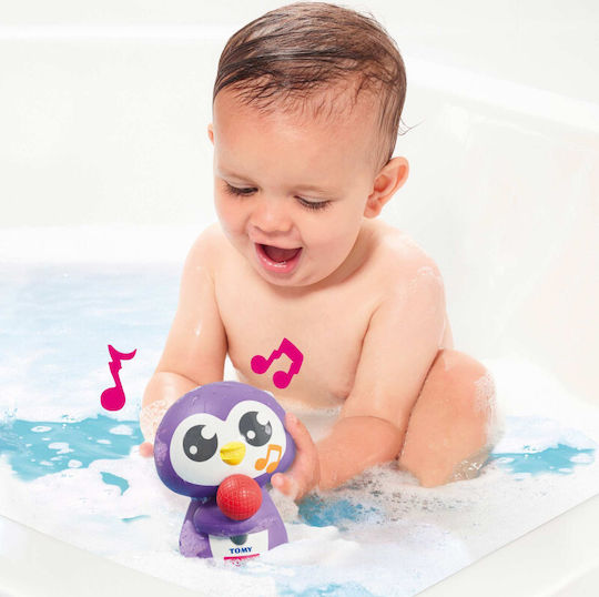 Tomy Toomies Tuneless Penguin pentru 12++ luni