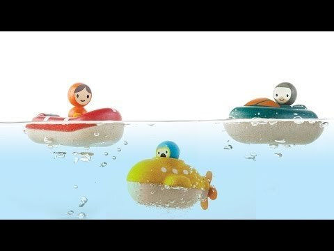 Plan Toys Submarine Bath Boat for 12++ Months