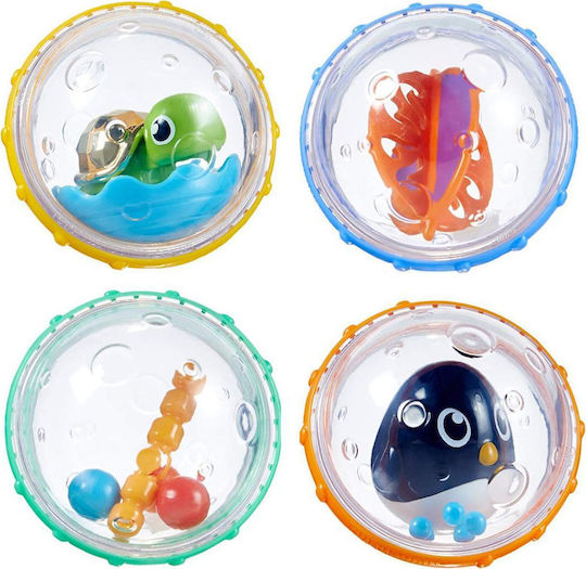 Munchkin Float And Play Bubbles Bath Balls for 3++ Months (Various Designs/Assortment of Designs) 2pcs