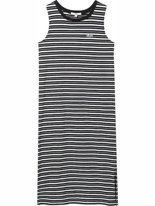 Rochie De Vară Pentru Femei Midi Neagră