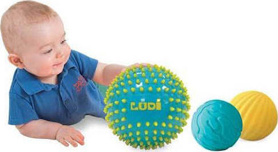 Ludi Ball Sensory Balls 3-Pack for 6++ Months