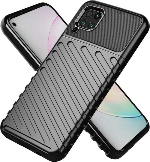 Hurtel Thunder Back Cover Σιλικόνης Μαύρο (Huawei P40 Lite)