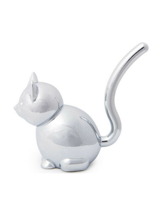Umbra Zoola Cat Schmuckkästchen Metallisch 6x6x8cm