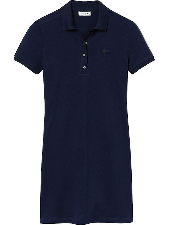 Καλοκαιρινό Mini T-shirt Φόρεμα Navy Μπλε