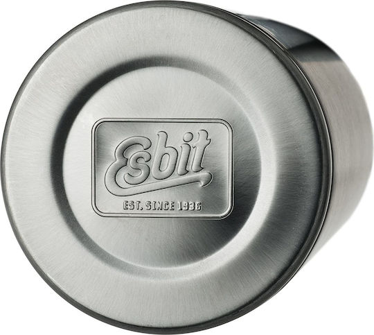 Esbit Steel Vacuum Flask Flasche Thermosflasche Rostfreier Stahl BPA Frei 1lt Silber mit Kappenbecher