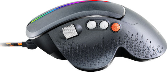 Canyon Apstar Side-Scrolling RGB Gaming Gaming Maus 6400 DPI Gray