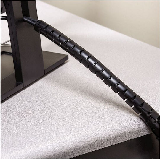 Fellowes Σπιράλ Καλωδίων CableZip 20mm 2m Μαύρο 1τμχ