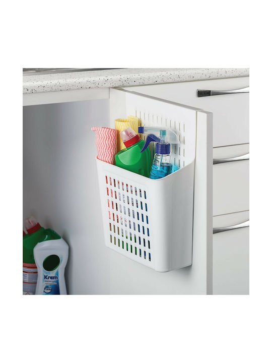 Sidirela Wall-mounted Organizer Plastic White