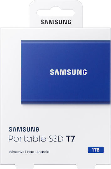 Samsung Portable SSD T7 USB-C / USB 3.2 1TB Indigo Blue