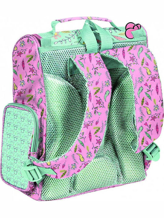 Paso Minnie Mouse School Bag Backpack Kindergarten in Pink color