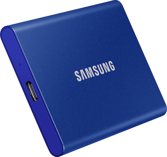 Samsung Portable SSD T7 USB 3.2 / USB-C 2TB Indigo Blue
