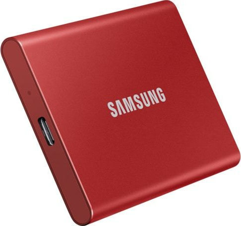 Samsung Portable SSD T7 USB 3.2 / USB-C 500GB Metallic Red