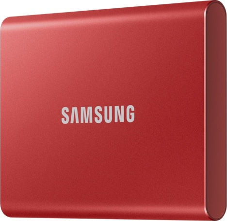 Samsung Portable SSD T7 USB 3.2 / USB-C 1TB Metallic Red