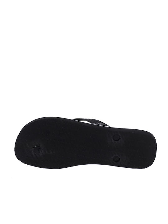 Top Logomania FC Men's Flip Flops Black