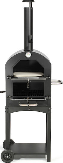 Livoo Pizzaofen Holz Black